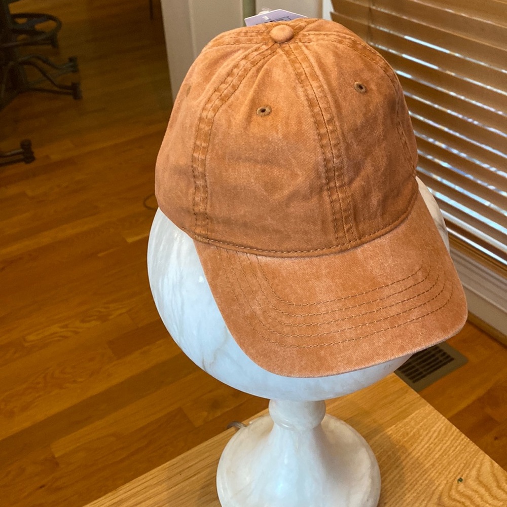 Classic brown ball cap - adjustable & NEW